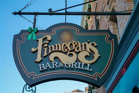 Finnegans Bar And Grill At Universal Studios Florida Overview And Menu