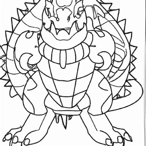 10 Desenhos de Pokémon Groudon para Imprimir e Colorir