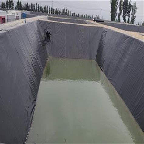 Anti Seepage Waterproof Impermeable Smooth Textured HDPE Geomembrane