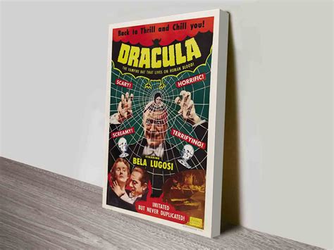 Dracula 1931 Vintage Horror Movie Posters Wall Art