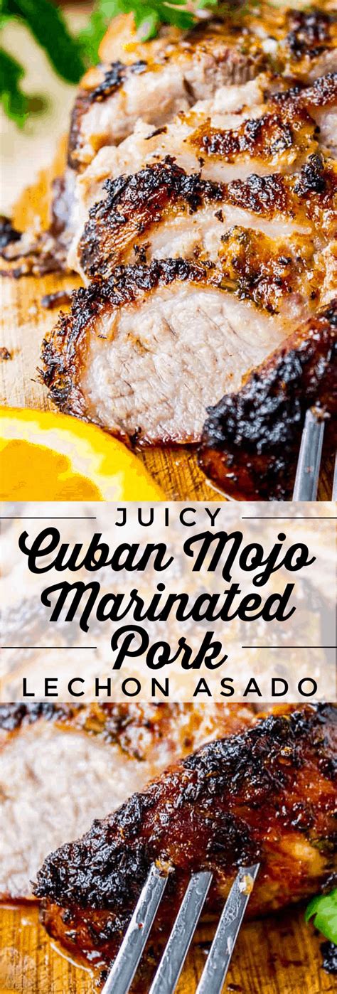 Roasted Cuban Mojo Pork Lechon Asado The Food Charlatan