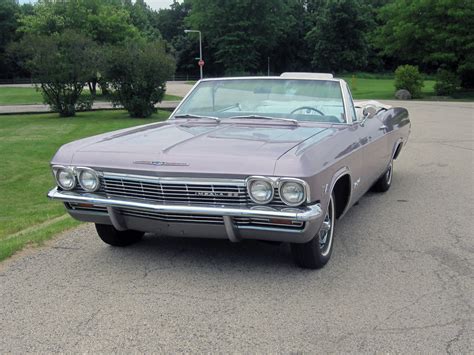 1965 Chevrolet Impala Ss Evening Orchard Convertible Big Block 396cu