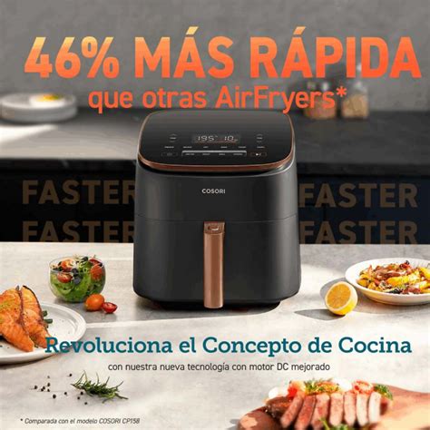 Freidora De Aire Cosori Turbo Blaze Chef Edition Litros