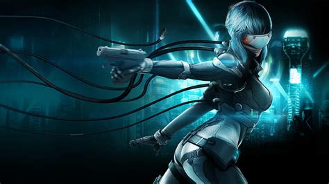 Hd Wallpaper Ghost In The Shell Kusanagi Motoko Major Motoko