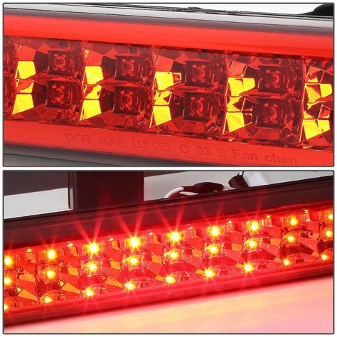 Chevy Colorado Gmc Canyon Led Rd Brake Light Red