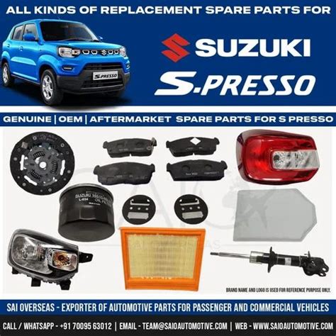 Maruti Suzuki Swift Spare Parts List Pdf Infoupdate Org