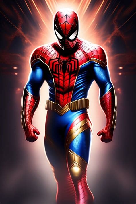 Download Ai Generated Spiderman Superhero Royalty Free Stock