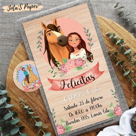 Kit Imprimible Spirit Nena Jotas Paper Kits