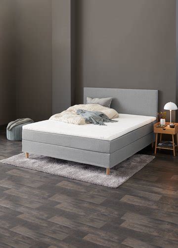 Sommier Tapissier 140x200 PLUS C75 Gris 23 JYSK