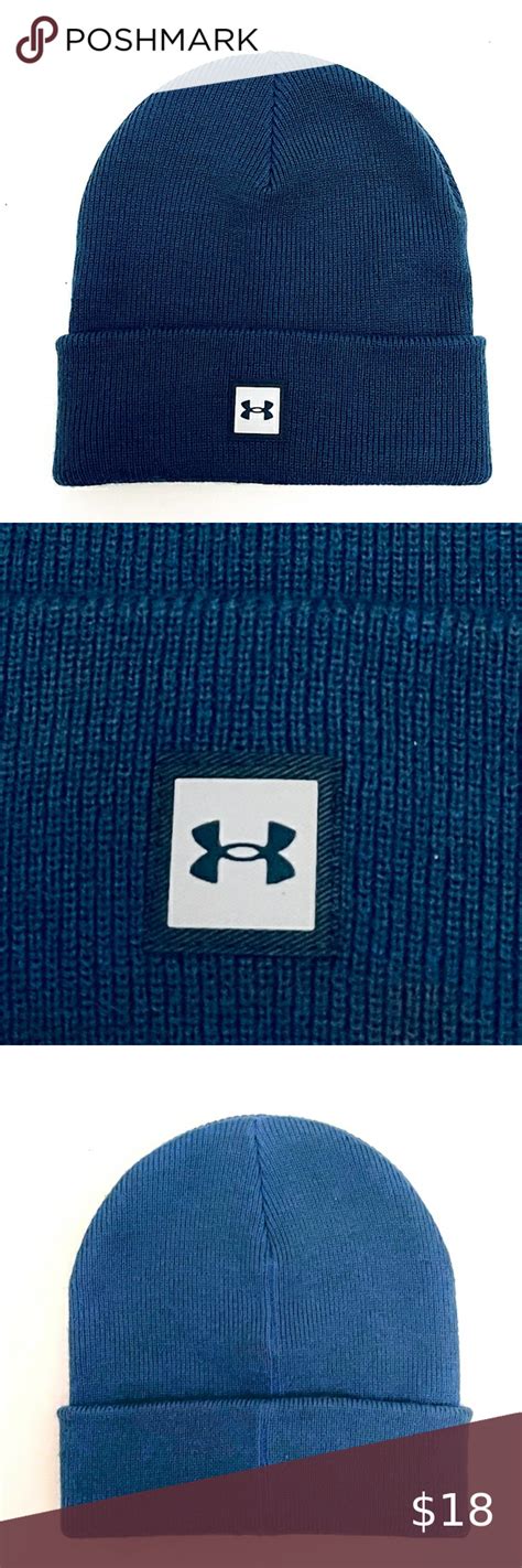 Under Armour Emotion Blue Truckstop Beanie Under Armour Logo Beanie