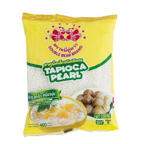 Double Bear Brand Tapioca Pearl 400g Singapore Food United