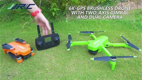 Jjrc X17 6k Gps Brushless 2 Axis Gimbal Rc Drone Youtube