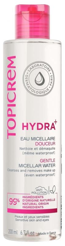 Hydra Eau Micellaire Douceur 200ml Topicrem IllicoPharma