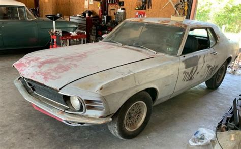 Parked For 25 Years 1970 Ford Mustang Barn Finds