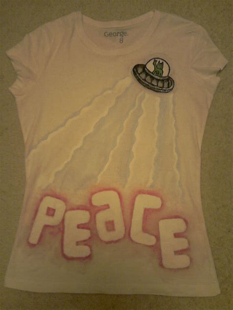 Fabric Paint T Shirt :3 · A T Shirt · Stencilling on Cut Out + Keep ...