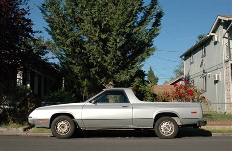 OLD PARKED CARS.: 1982 Dodge Rampage.