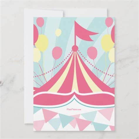 Circus Tent Invitation | Zazzle