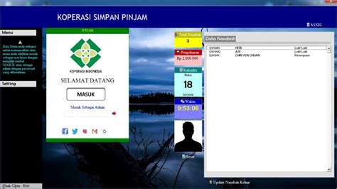 Aplikasi Koperasi Simpan Pinjam Berbasis Excel Contoh Surat Resmi