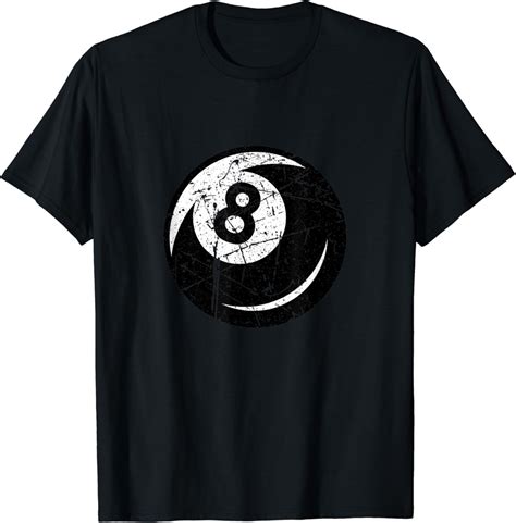 8 Ball Billard Pool Sport Billard Spieler Snooker T Shirt Amazon De