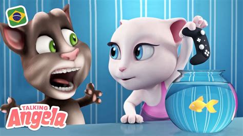 🤩 O Melhor Da Talking Angela 🙌🏻 Coletânea De Talking Tom Curtas Youtube