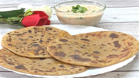 Paneer Paratha Recipe With Raita Stuffed Paneer Paratha Recipe YouTube