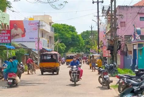 Advertising In Hoarding Railway Station Tindivanam Tamilnadu