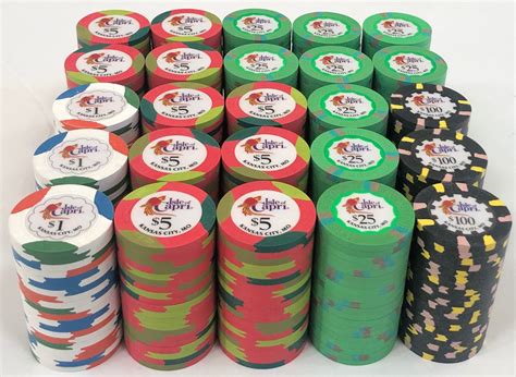 500 Isle of Capri Casino Paulson Set - Apache Poker Chips