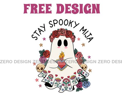 Mexican Ghost Espooky Vibes Png Espooky Season Spooky Etsy