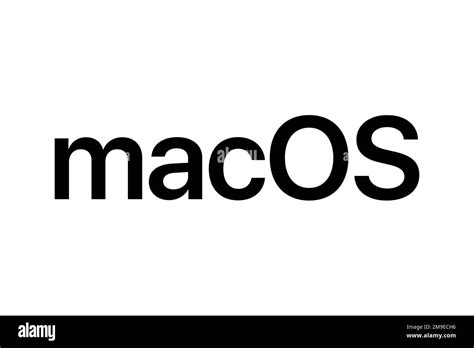 MacOS, Logo, White background Stock Photo - Alamy