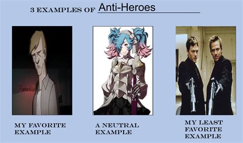 3 Examples Of Anti Heroes By Razorrex On Deviantart