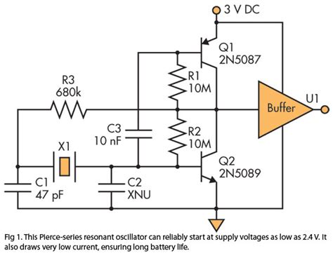 Crystal Oscillator Test Circuit Diagram Circuit Diagram