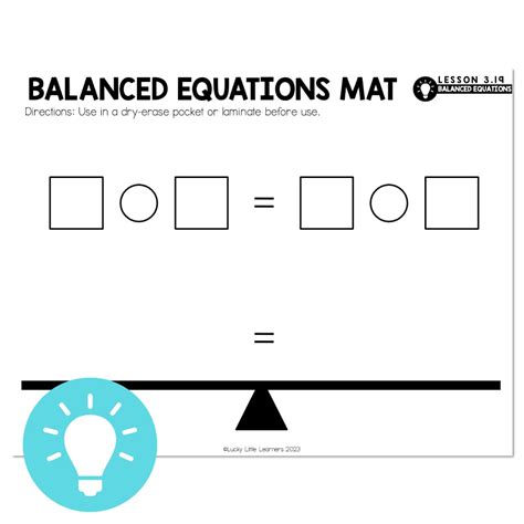 First Grade Balancing Addition Equations Math Worksheet Twisty