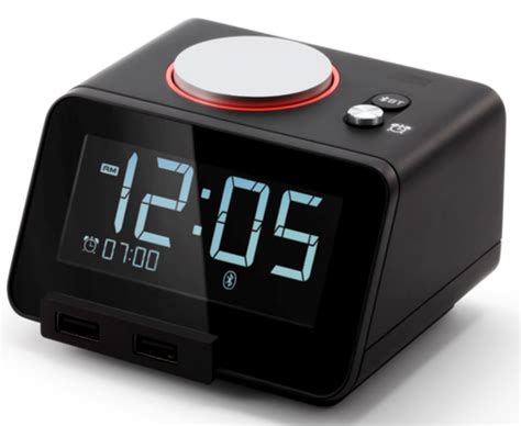 Bluetooth Alarm Clock Speaker With USB Charging Astro Hospitality