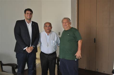 Orleans Brandão faz visita de cortesia ao Arcebispo de São Luís do