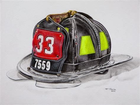 Fire Helmet Drawing at GetDrawings | Free download