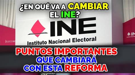 En qué consiste la reforma electoral del INE propuesta por AMLO