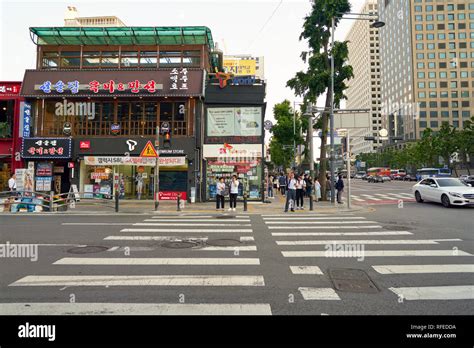 Seoul South Korea Circa June 2017 Seoul Urban Landscape Seoul