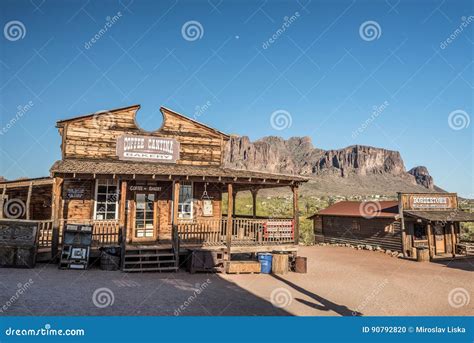 Goldfield Ghost Town In Arizona Editorial Image Image Of Miners