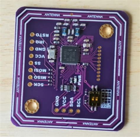 Elechouse Pn Purple Version Nfc Rfid Pn Module Purple Version