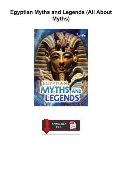 Download⚡️ Egyptian Myths and Legends (All About Myths)