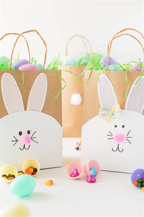 Easter Bunny Paper Bags Made To Be A Momma