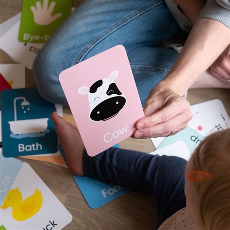 First Word Flash Cards Help Introduce First Words To Your Toddler