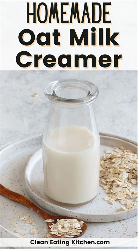 How To Make Oat Milk Creamer Artofit