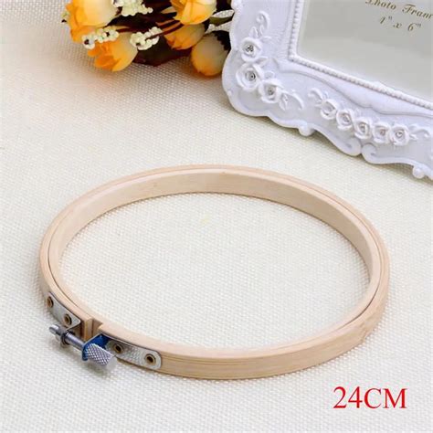 Practical Cm Cross Stitch Machine Bamboo Frame Embroidery Hoop Ring