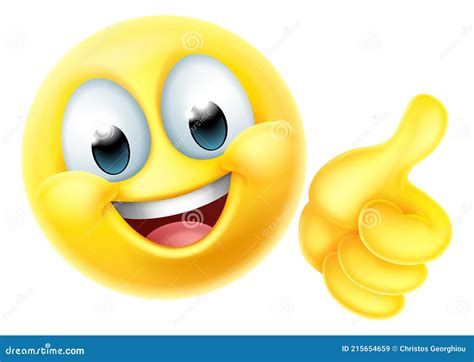 Smiley Face Thumbs Up Clipart