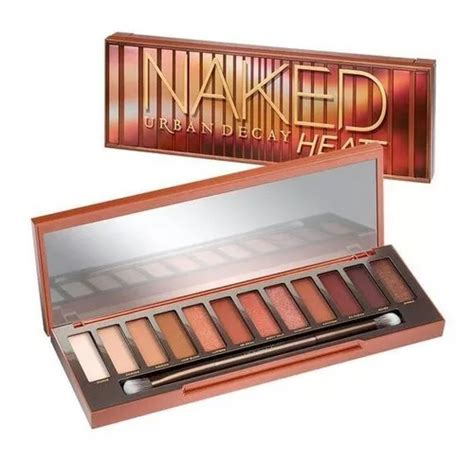 Paleta Naked Heat Urban Decay Sombras Color De La Sombra Heat