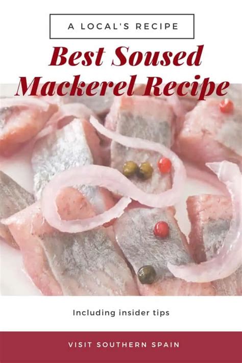 Easy Soused Mackerel Recipe From Spain Visit Southern Spain