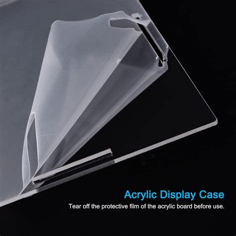 Buy Sourcing Map Acrylic Display Case Plastic Box Cube Storage Box