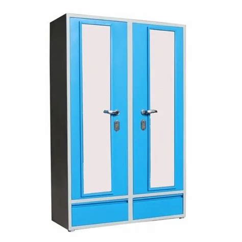 Bluesilver Mild Steel Ms Double Door Almirah For Home At Rs 8500