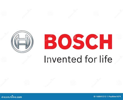 Bosch Logo on White Background Editorial Photography - Illustration of ...